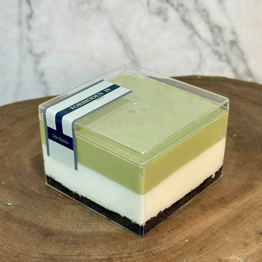Sake Matcha Mousse Cake